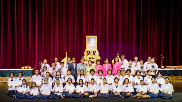 พิธีมอบรางวัล การประกวดดนตรีไทย "ศรทอง" ปี 2560