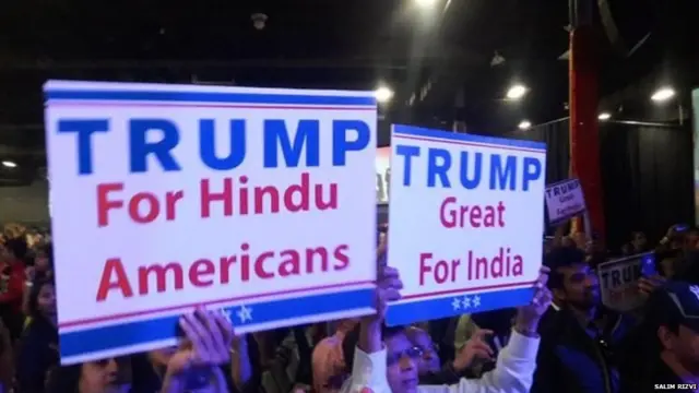 ट्रंप के समर्थन में भारतीय मूल के अमरीकी