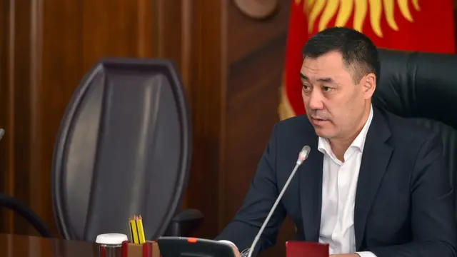 Садыр Жапаров, президент