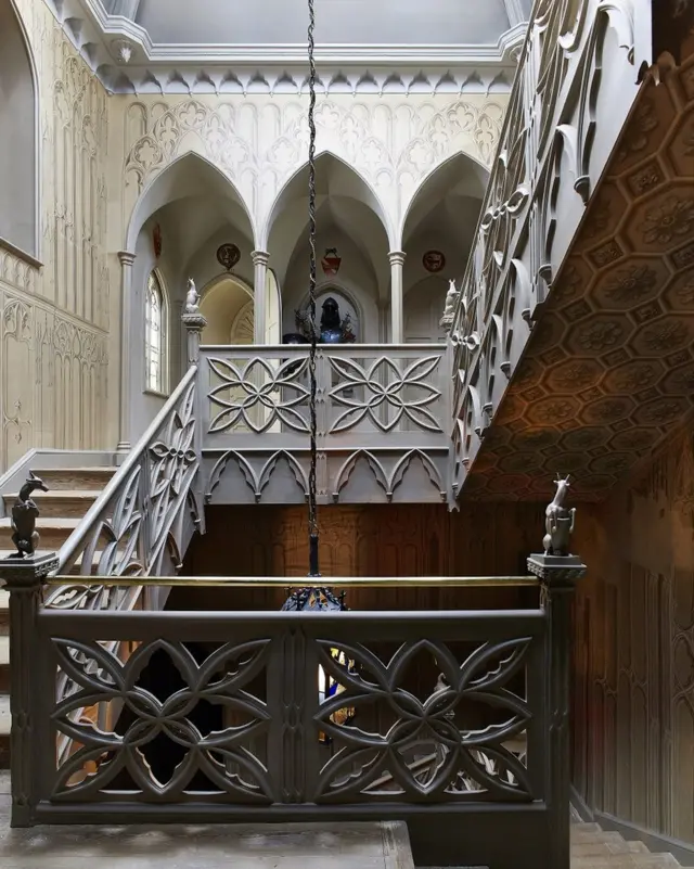 лестница в доме Уолпола