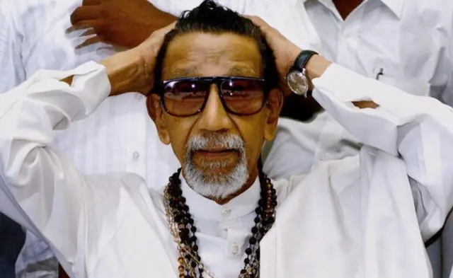 બાલ ઠાકરેની તસવીર