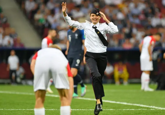 Protesta de Pussy Riot en el Mundial de Rusia.