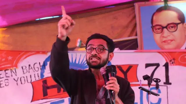 उमर ख़ालिद दिल्ली दंगा मामले में गिरफ्तार