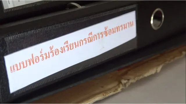 แบบฟอร์มร้องเรียนกรณีการซ้อมทรมาน