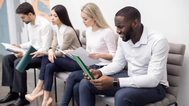 Solicitantes para un trabajo.