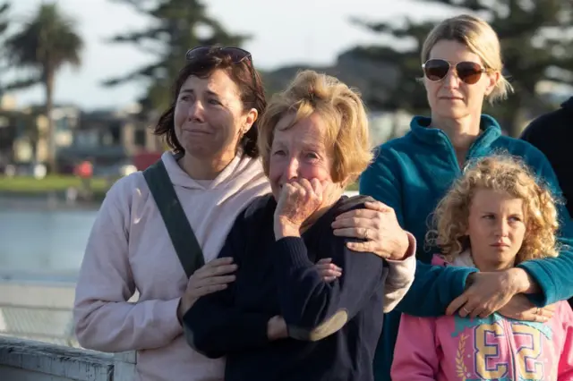 Родственники погибших