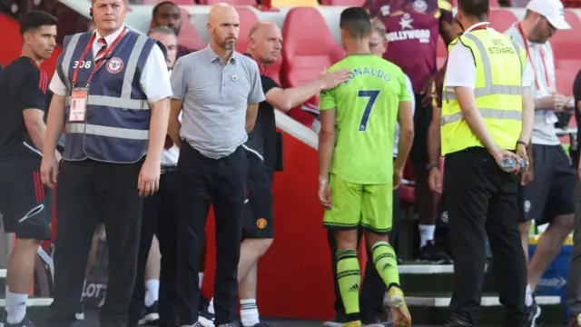 رونالدو و تن هاخ