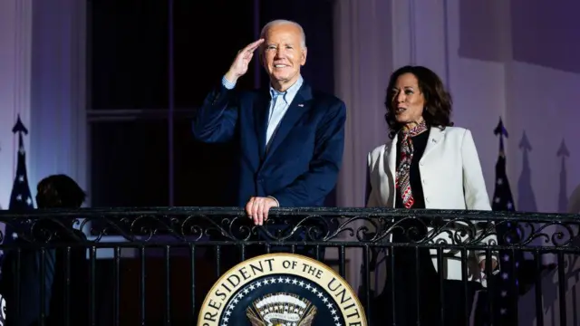 அமெரிக்க அதிபர் தேர்தல் 2024: தேர்தல் பரப்புரையில் துணை அதிபர் கமலா ஹாரிஸ்