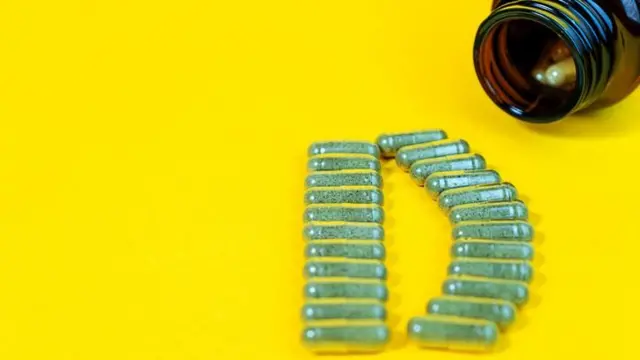 Des gélules de vitamines D