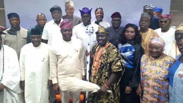 Alaafin tuntun ati Gomina Makinde