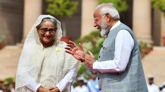 শেখ হাসিনা ও নরেন্দ্র মোদী