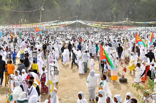 ኣከባብራ በዓል ጥምቀት ኣብ ኣስመራ 