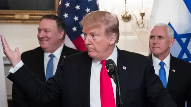 پنس ترامپ پومپئو