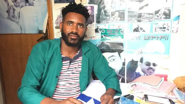 ተኣምራት ዮሴፍ ሓላፊ ማሕበር ሕዳሰ ሰብ ዋና ኣውተቡስ