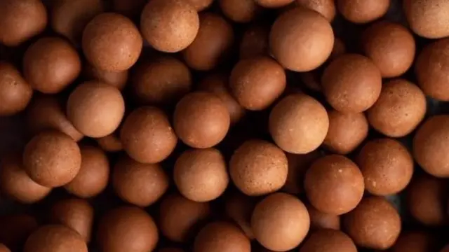 제올라이트 알갱이들