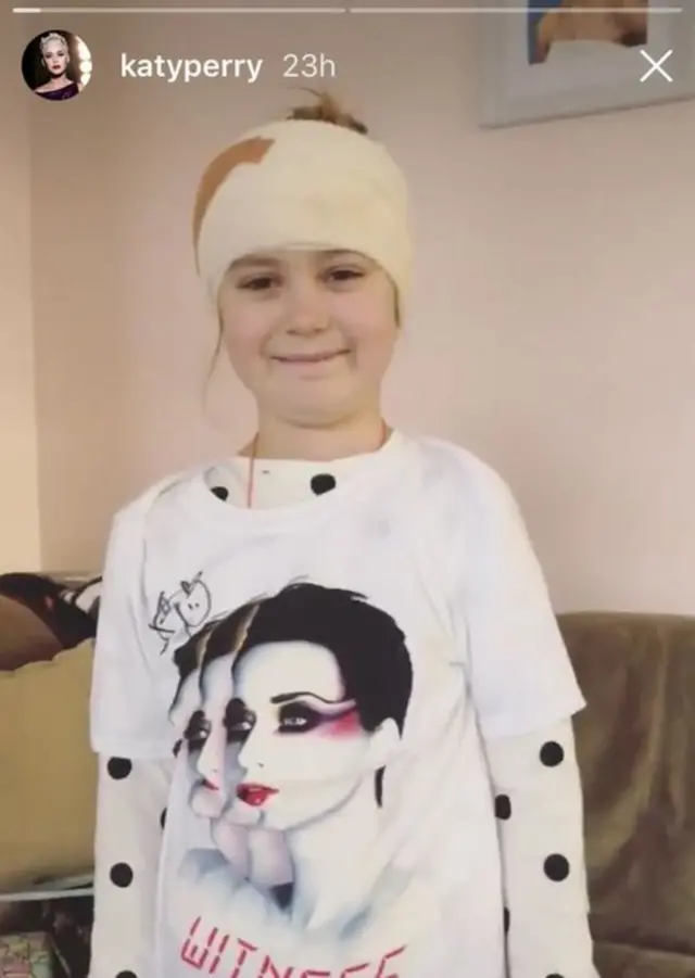 Кеті Перрі, співачка, рак