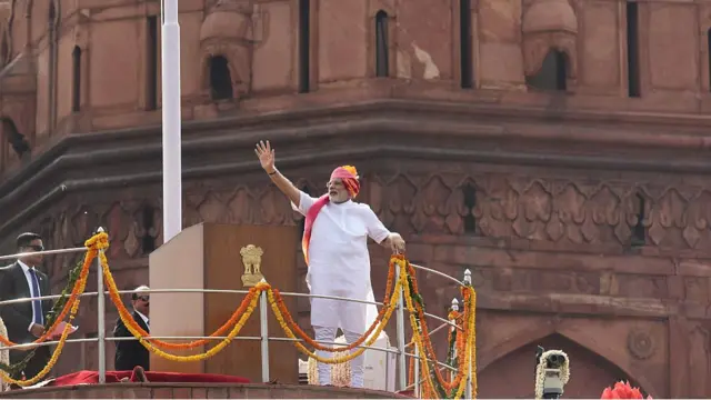 मोदी लाल किला