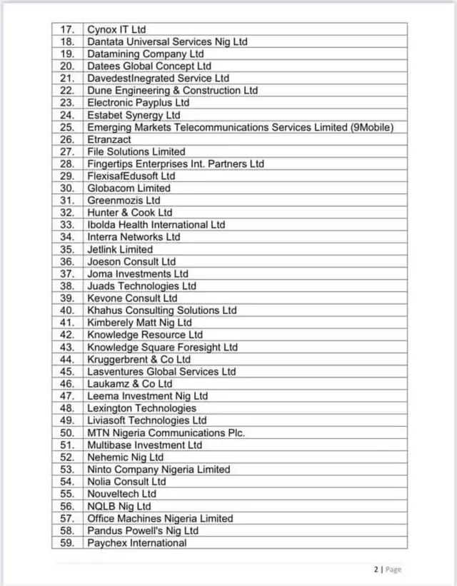 Awọn ileeṣẹ ti NIMC fi ọwọ si