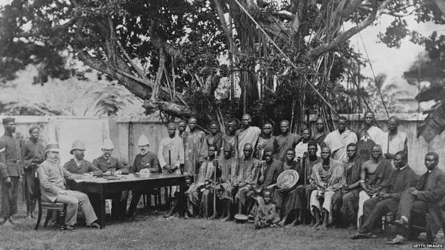 British colonial goment and dia African messengers