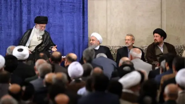 آیت الله خامنه‌ای با انتقاد از بریتانیا، فرانسه و آلمان گفته "ما بنای دعوا با اروپا نداریم اما این سه کشور نشان داده‌اند در حساسترین موارد با آمریکا همراهند"