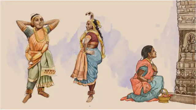 देवदासी प्रथा का चित्र