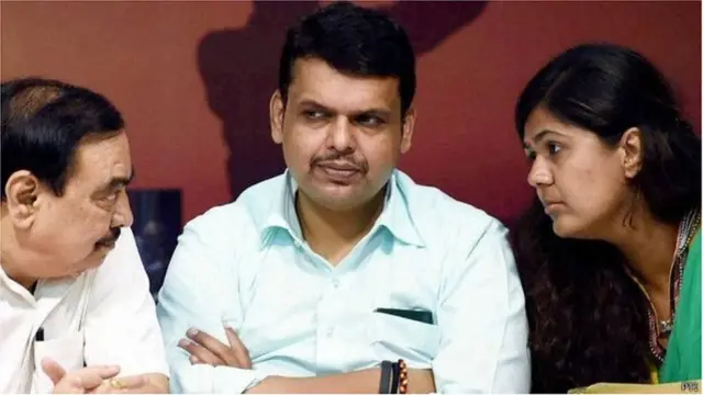देवेंद्र फडणवीस-पंकजा मुंडे