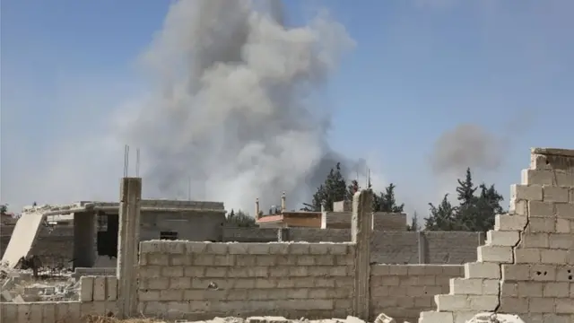 Fumaça na cidadeunique casino bonusDouma, último lugar controlado pela oposiçãounique casino bonusGhouta oriental na Síria