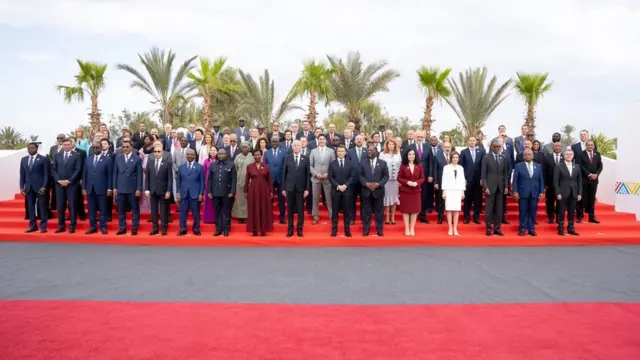 صورة لرؤساء الدول والحكومات الأعضاء في المنظمة الدولية للفرنكوفونية