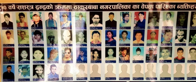 द्वन्द्वको समयमा बेपत्ता पारिएका व्यक्तिको सूची