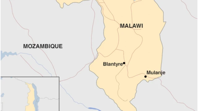 Ramani ndogo ya malawi