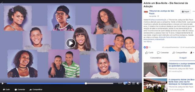 Imagem mostra imagemsites de apostas online loteriascrianças e adolescentes que fazem parte da campanha "Adote um boa noite"