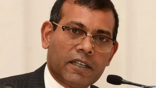 मालदीव के पूर्व राष्ट्रपति मोहम्मद नशीद