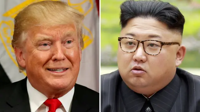 трамп и ким