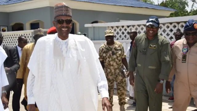 Buhari a Maiduguri