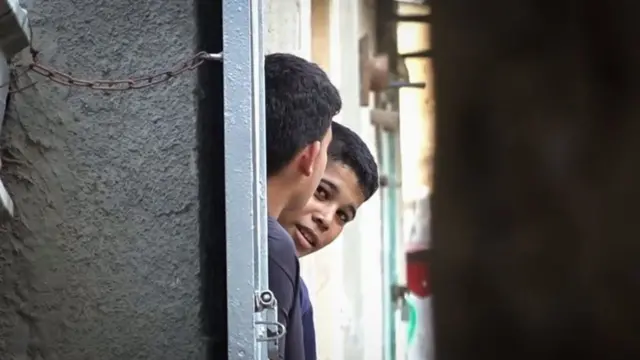 Children are still out in the streets in Gaza City