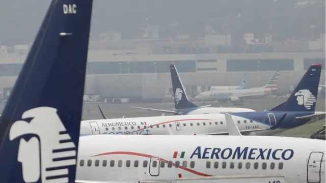 Aviones de Aeroméxico