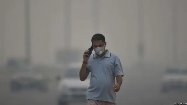 दिल्ली में वायु प्रदूषण