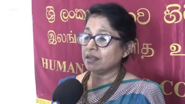 ශ්‍රී ලංකා මානව හිමිකම් කොමිෂන් සභාවේ සභාපතිනි මහාචාර්ය දීපිකා උඩගම