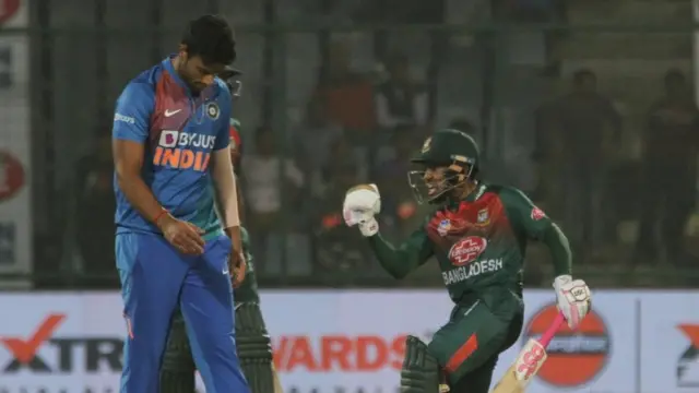 ભારત અને બાંગ્લાદેશની મૅચ