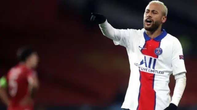 Umukinyi w'imbere wa PSG Neymar