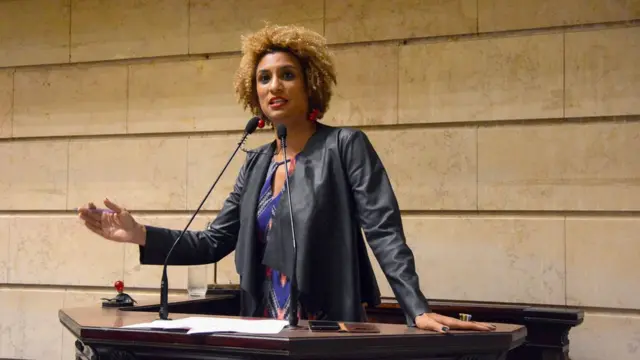 Marielle Franco discursa no parlatório na Câmara dos Vereadores do Riopix bet casinofotopix bet casino2018