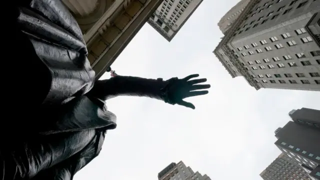 Estatua en Wall Street