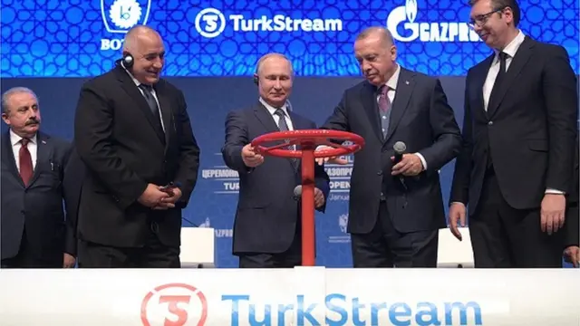 відкриття Турецького потоку
