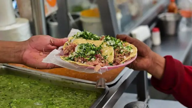 Comida callejera en México.