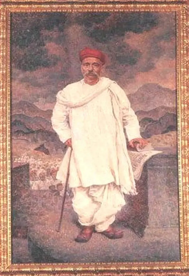 રાજ્યસભામાં ટિળકનું તૈલચિત્ર