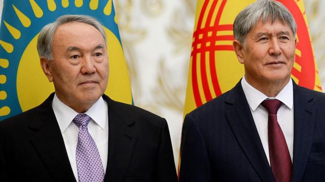 Алмазбек Атамбаев и Нурсултан Назарбаев