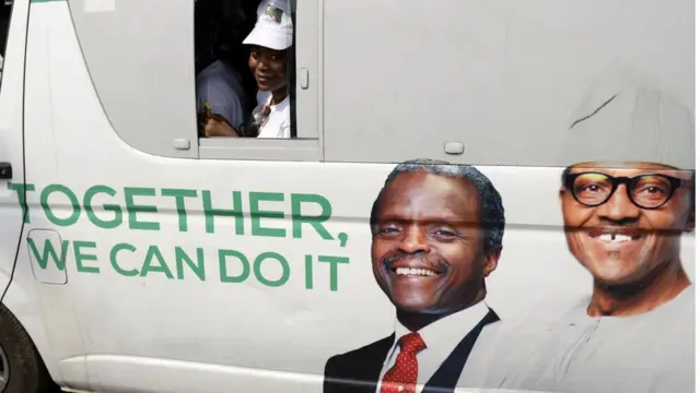 Aarẹ Muhammadu Buhari ati igbakeji rẹ Osinbajo