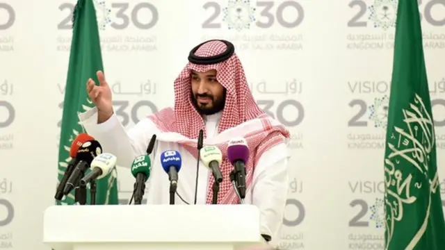 যুবরাজ মোহাম্মদ বিন সালমান। আধুনিকায়নের কথা বললেও নারী অধিকার কর্মীদের বিরুদ্ধে চলছে দমন-নিপীড়ন।