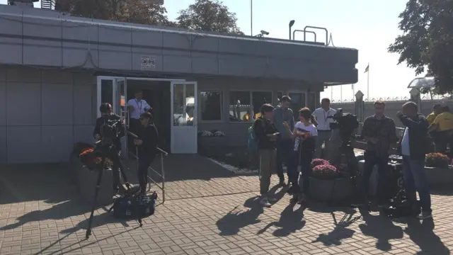 Около Зала официальных приемов