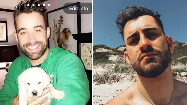 ટિન્ડર યુઝરની એક તસવીર